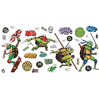 RoomMates RMK5442SCS Characters Wall Decals, Green