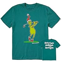 Grinch Mulligan Hooligan Cotton Tee, Shortsleeve Graphic CrewneckT-Shirt