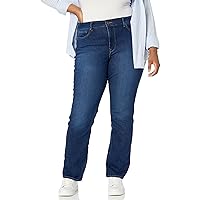 NYDJ Women's Size Marilyn Straight Ankle Jeans | Slimming & Flattering Fit, Cooper, 18 Plus