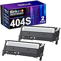 E-Z Ink (TM Compatible Toner Cartridge Replacement for Samsung 404 404S CLT-K404S to use with Xpress C430 C430W C480 C480FW Xpress SL-C430W SL-C480FW Printer Tray (Black, 2 Pack)