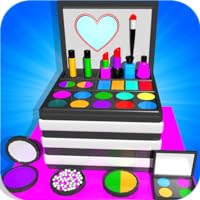 Makeup Kit Cakes Cosmetic Box Cake Maker Girl Cooking Games: Girls Edible Makeup and Princess Makeover Game