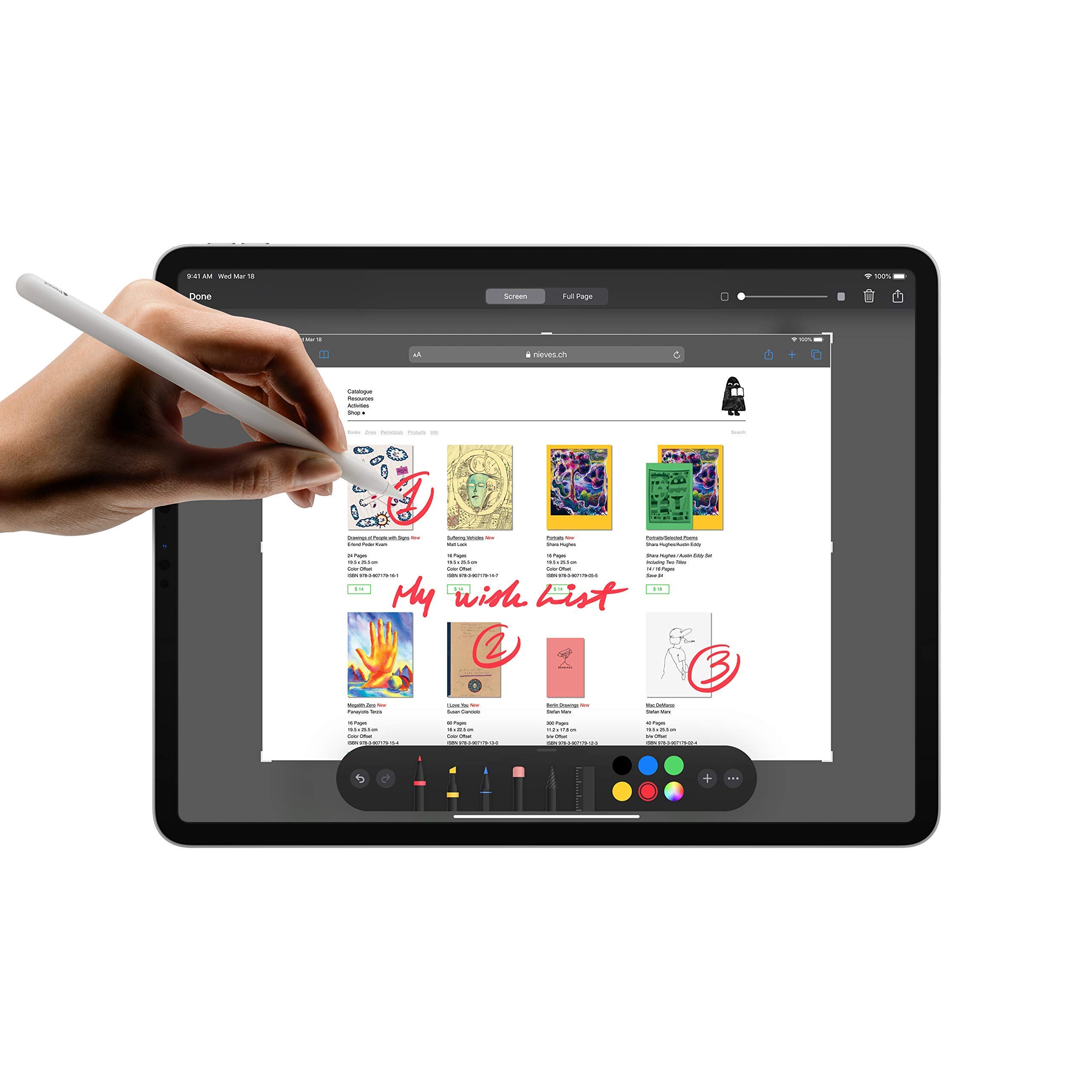 2020 Apple iPad Pro 2nd Gen (11 inch, Wi-Fi, 512GB) Silver (Renewed)
