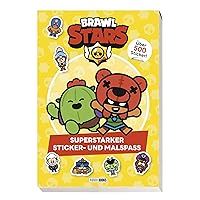 Brawl Stars: Superstarker Sticker- und Malspaß