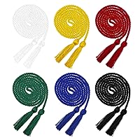 6 Pieces Graduation Honor Cords Graduation Cords Honor Cords Graduation Honor Cords Tassel for Graduation Students (Color 1, 6)