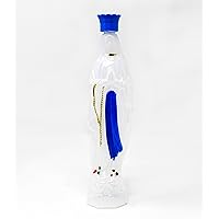 AUTHENTIC LOURDES HOLY WATER - Our Lady of Lourdes Holy Water Bottle, Plastic Virgin Mary Statue Bottle - Lourdes Prayer Card
