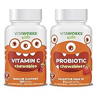 Kids Vitamin C 250mg Chewables + Probiotic Chewables Bundle