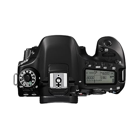 Canon EOS 80D Digital SLR Camera Body (Black) (Renewed)