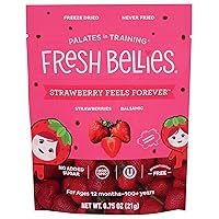 FRESH BELLIES Strawberry Feels Forever Strawberries and Balsamic Snack, 0.75 OZ