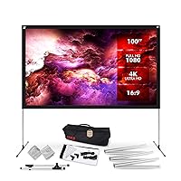Pyle Projector Screen with Stand - 100