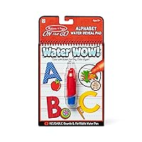 Melissa & Doug On the Go Water Wow! Reusable Water-Reveal Activity Pad - Alphabet - FSC Certified