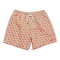 Men's Malibu Quick Dry Printed Short Swim Trunks