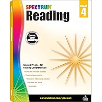 Spectrum Reading Comprehension Grade 4, Ages 9 to 10, 4th Grade Reading Comprehension Workbooks, Nonfiction and Fiction Passages, Summarizing Stories and Identifying Themes - 174 Pages Spectrum Reading Comprehension Grade 4, Ages 9 to 10, 4th Grade Reading Comprehension Workbooks, Nonfiction and Fiction Passages, Summarizing Stories and Identifying Themes - 174 Pages Paperback