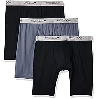 Fruit of the Loom Men's Everlight Underwear & Undershirts with 4-Way Stretch