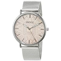 Snooz Men's Analogue Quartz Watch with Stainless Steel Strap Saa1042-82