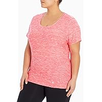 Bally Total Fitness Women's Plus Size Athena Short Sleeve T-Shirt
