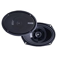 Memphis Audio PRX6902 Power Reference Series 6x9 2-Way Coaxial Speakers with Swivel Tweeters - Pair