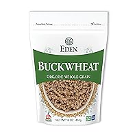 Organic Buckwheat, 16 oz, Gluten Free, 100% Whole Grain