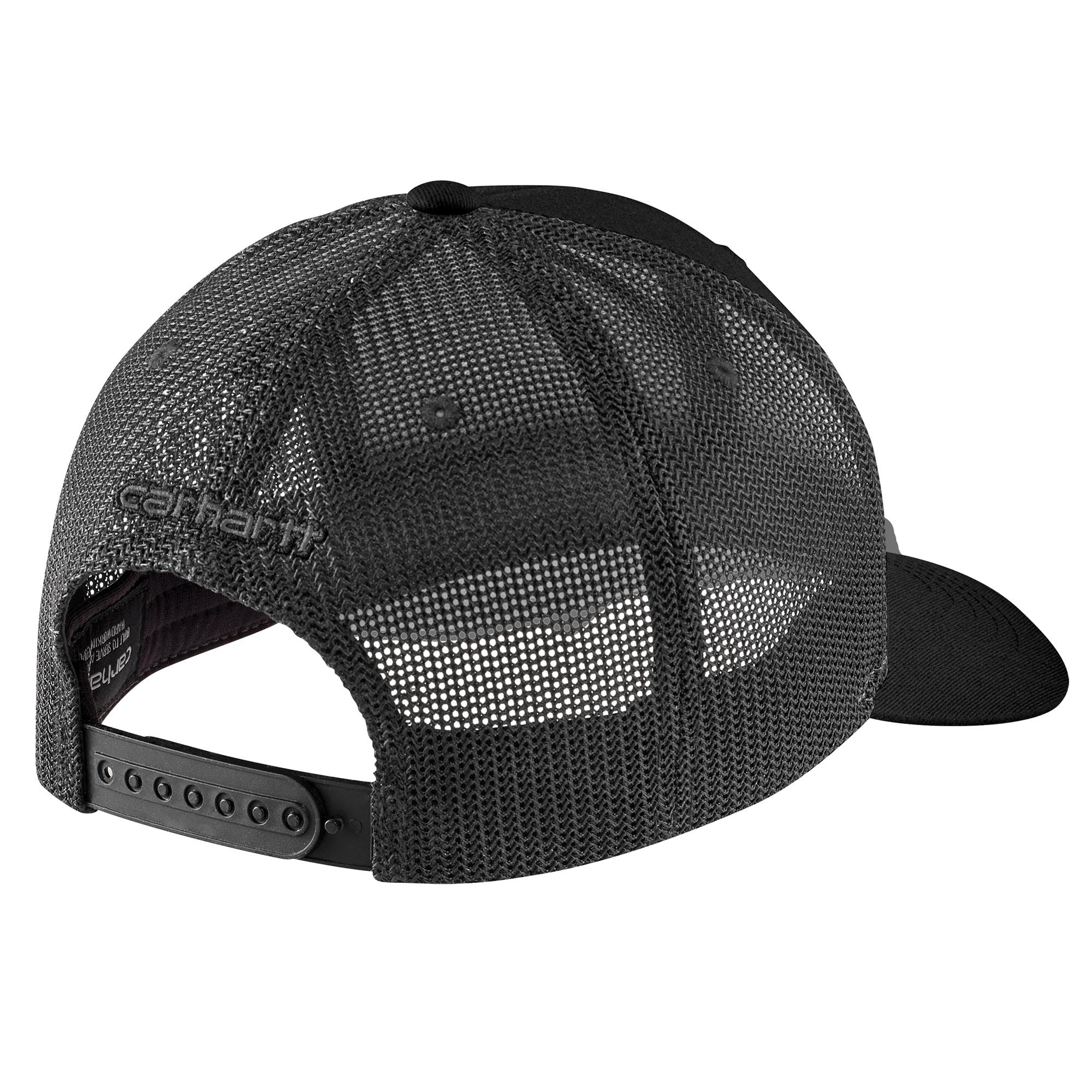 Carhartt Men's Rugged Flex Twill Mesh Back Logo Patch Cap