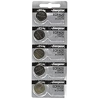 Energizer CR1620 Lithium Battery, Card of 5ORMD