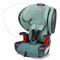 Britax Grow with You ClickTight Plus Harness-2-Booster Car Seat, 2-in-1 High Back Booster, SafeWash Cover, Green Ombre