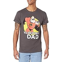 Pixar Men's Incredibles 2 Best Father T-Shirt