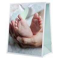 Hallmark Large Baby Feet Gift Bag
