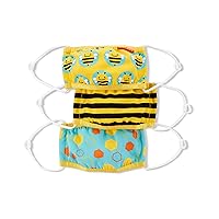 Skip Hop Kid's Face Mask, Zoo Bee, 3pk