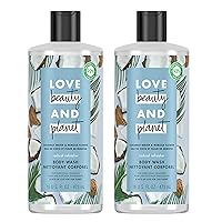 Radical Refresher Body Wash for Energizing Freshness Coconut Water & Mimosa Flower Hydrating Bodywash, 16 Ounce (Pack of 2)