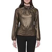 Tommy Hilfiger Women's Work Top Dressy Blouse Knit Top