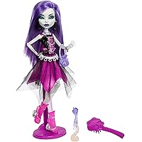 Monster High Booriginal Creeproduction Doll, Spectra Vondergeist Collectible Reproduction with Doll Stand, Diary, and Pet Ferret Rhuen