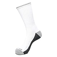 Sport Crew Sock, Stretchy and Comfortable Crew Socks with Padding and Tick Protection