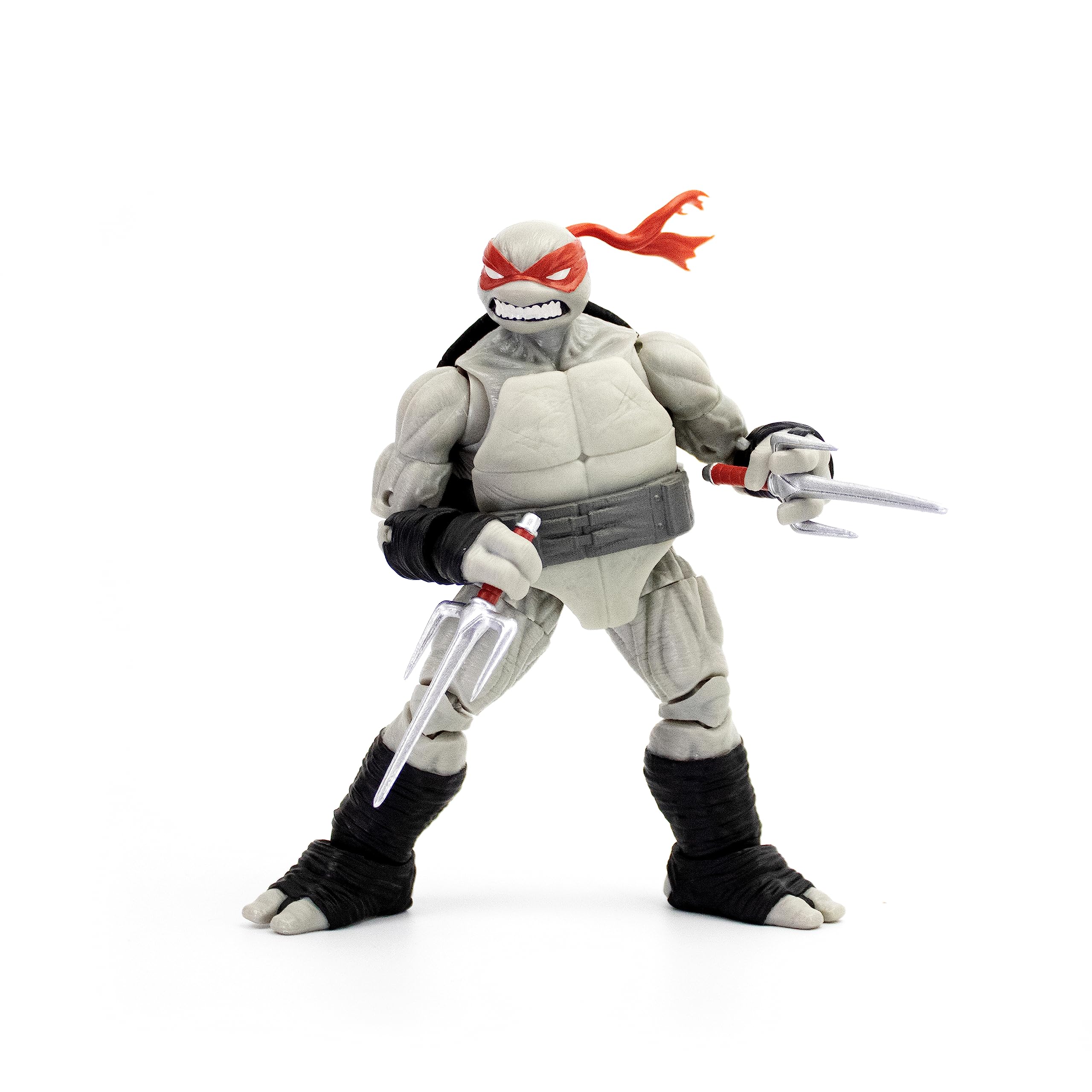 The Loyal Subjects Teenage Mutant Ninja Turtles BST AXN IDW Comic Inspired 'Black & White' 5-inch Action Figure 4-Pack