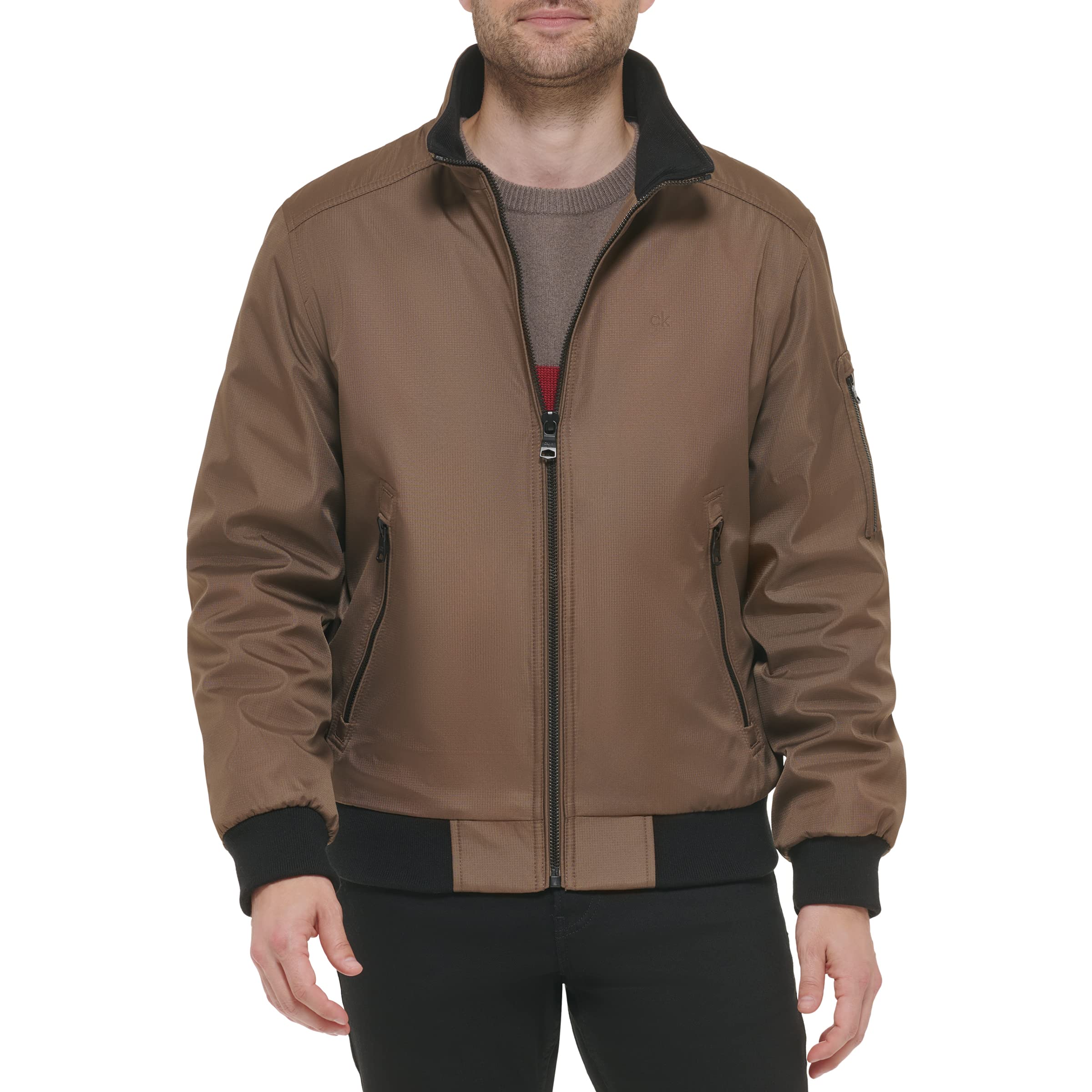 Mua Calvin Klein Men's Winter Coats, Sherpa-Lined Hooded Soft Shell Jacket  trên Amazon Mỹ chính hãng 2023 | Fado