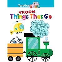 Things That Go Vroom - Silicone Touch and Feel Board Book - Sensory Board Book Things That Go Vroom - Silicone Touch and Feel Board Book - Sensory Board Book Board book