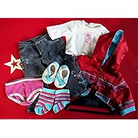 AMERICAN GIRL READY FOR FUN OUTFIT + BOOK COMPLETE NEW