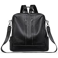 FALAN MULE Backpack Purse for Women Genuine Leather Travel Bags Large Satchel Handbags Fashion Shoulder Bag