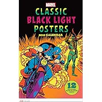 Marvel Classic Black Light 2025 Poster Calendar