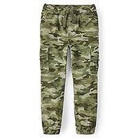 Gymboree Boys' and Toddler Woven Pull on Cargo Jogger Pants