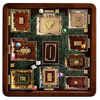 Clue Luxury Edition Board Game by Winning Solutions with Gold Foil-Stamped Board, Deluxe Storage Box and Accessories