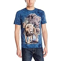 The Mountain Men's Lion Collage T-Shirt
