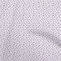 Rayon White Fabric Cat Quilting Supplies Print Sewing Fabric by The Yard 56 Inch Wide