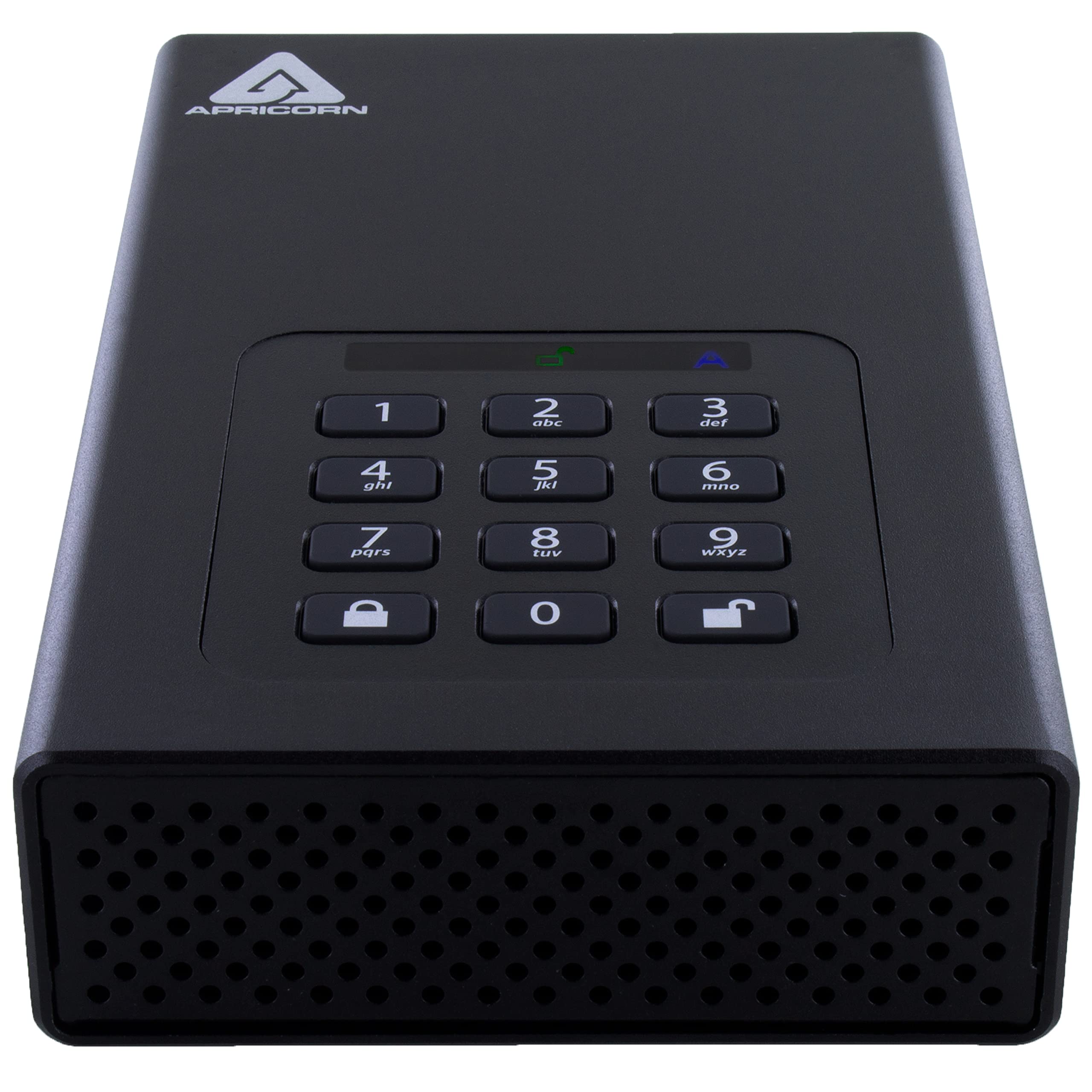 Apricorn 6TB Aegis Padlock DT 256-Bit Encryption USB 3 Hard Drive (ADT-3PL256-6000)