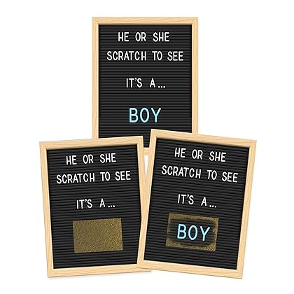 My Scratch Offs Its a Boy Letter Board Gender Reveal Scratch Off Scratcher Lottery Tickets Cards Family Friends 25 pack