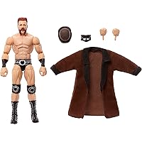​WWE Top Picks Elite Action Figure & Accessories Set, Sheamus 6-inch Collectible with Swappable Hands, Ring Gear & 25 Articulation Points​