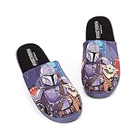 STAR WARS The Mandalorian Slippers Mens Baby Yoda House Shoes