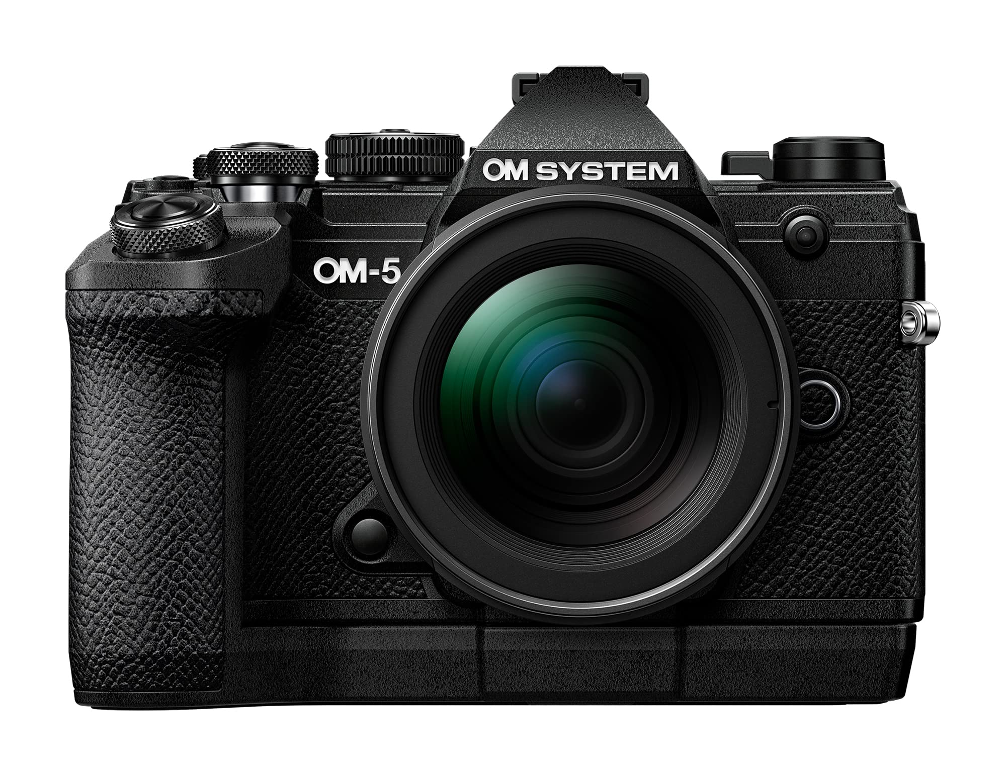 OM System OM-5 Black Micro Four Thirds System Camera M.Zuiko Digital ED 12-45mm F4.0 PRO kit Outdoor Camera Weather Sealed Design 5-Axis Image Stabilization 50MP Handheld High Res Shot