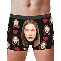 Personalized Boxers for Men, Customized Underwear, Custom Underwear for Men, Birthday Day Gifts for Him
