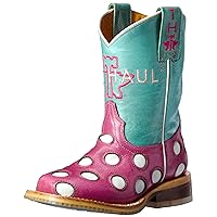 Tin Haul Shoes Unisex-Child Little Miss Dotty Western Boot