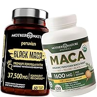 Maca for Couples! Black Maca Capsules for Men and Organic Maca Root Capsules for Women: Explore Intimacy and Performane Together!