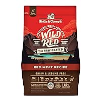 Stella & Chewy's Wild Red Dry Dog Food Raw Coated High Protein Grain & Legume Free Red Meat Recipe, 3.5 lb. Bag